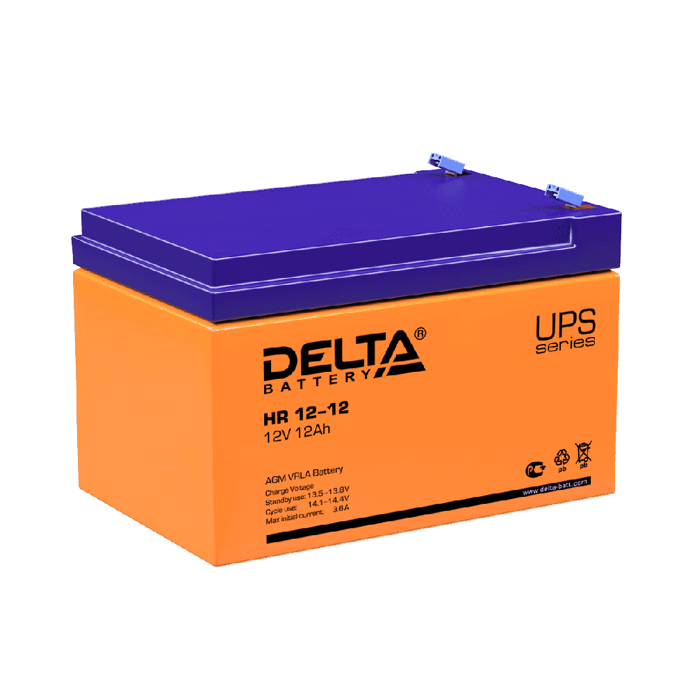 Аккумуляторная батарея DELTA BATTERY HR 12-12